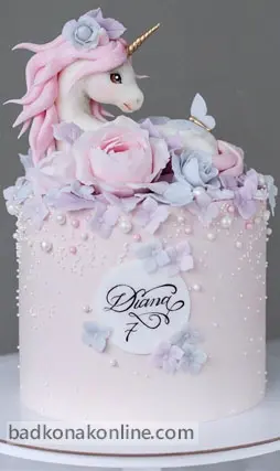 girl birthday cake